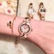 Swiss Quality Cartier Ladies 33mm Watch Rose Gold Sapphire Glass (6)_th.jpg